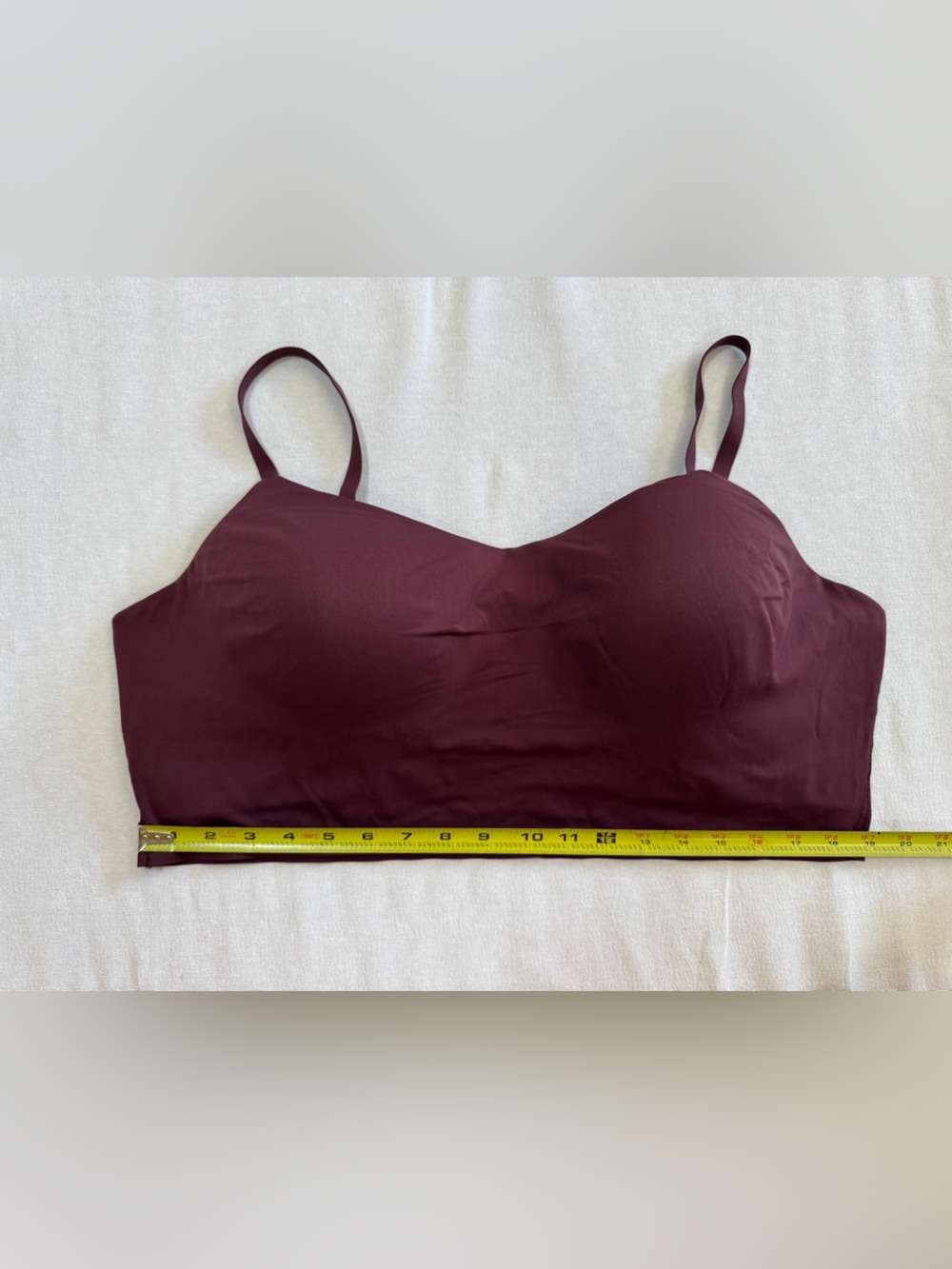 Nike SKIMS Matte Scoop Tank Top Women’s 4X Burgundy Dri-FIT - Picture 3 of 7